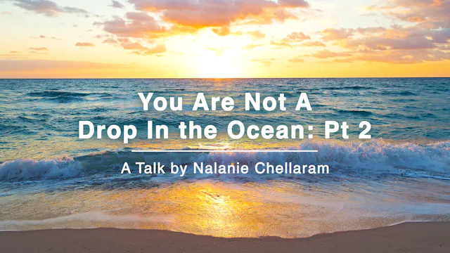 You Are Not A Drop In The Ocean - Pt ...