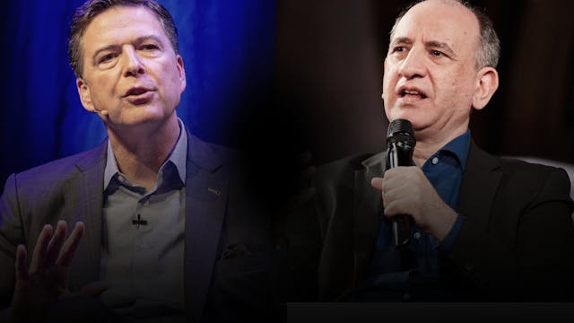 James Comey Live On Stage With Armando Iannucci