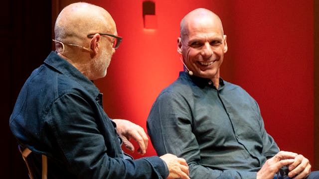 Yanis Varoufakis and Brian Eno on Mon...