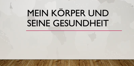 Mini-Projekt: Ich erforsche unsere Haut