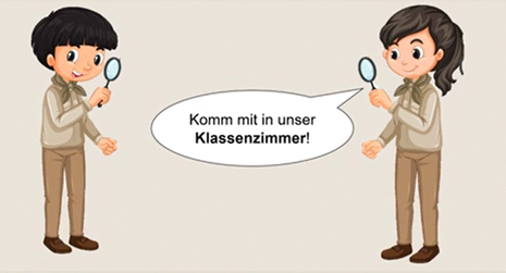 Mini-Projekt: Ich erforsche Wörter im Klassenzimmer