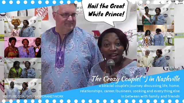 The Crazy Biracial Couple(™) Interviews Guests at the African Heritage Ball