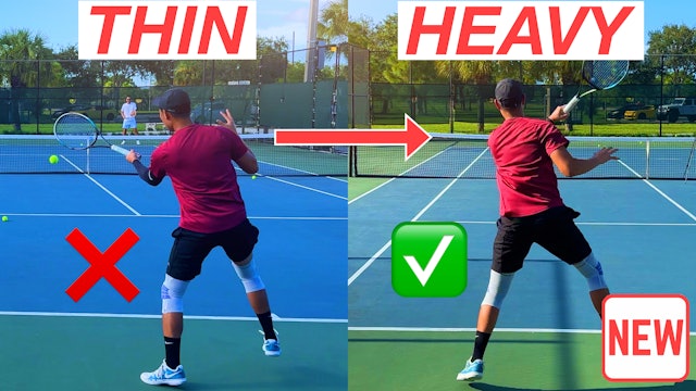 Heavy Topspin Forehand Progressions