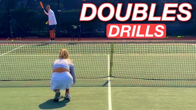 Doubles Drills for Two Players
