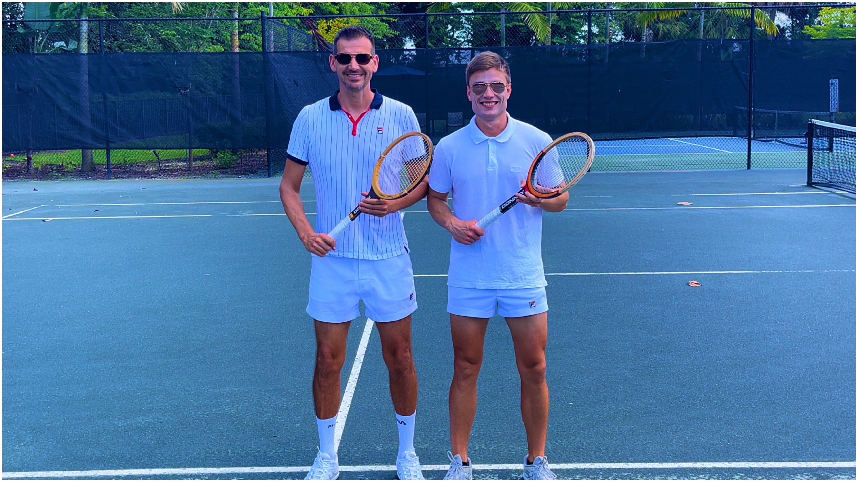 Wooden Racquet Match