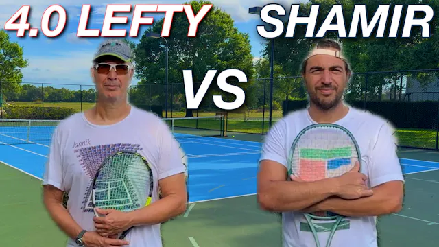 Shamir Plays vs 4.0 Lefty | With Coac...