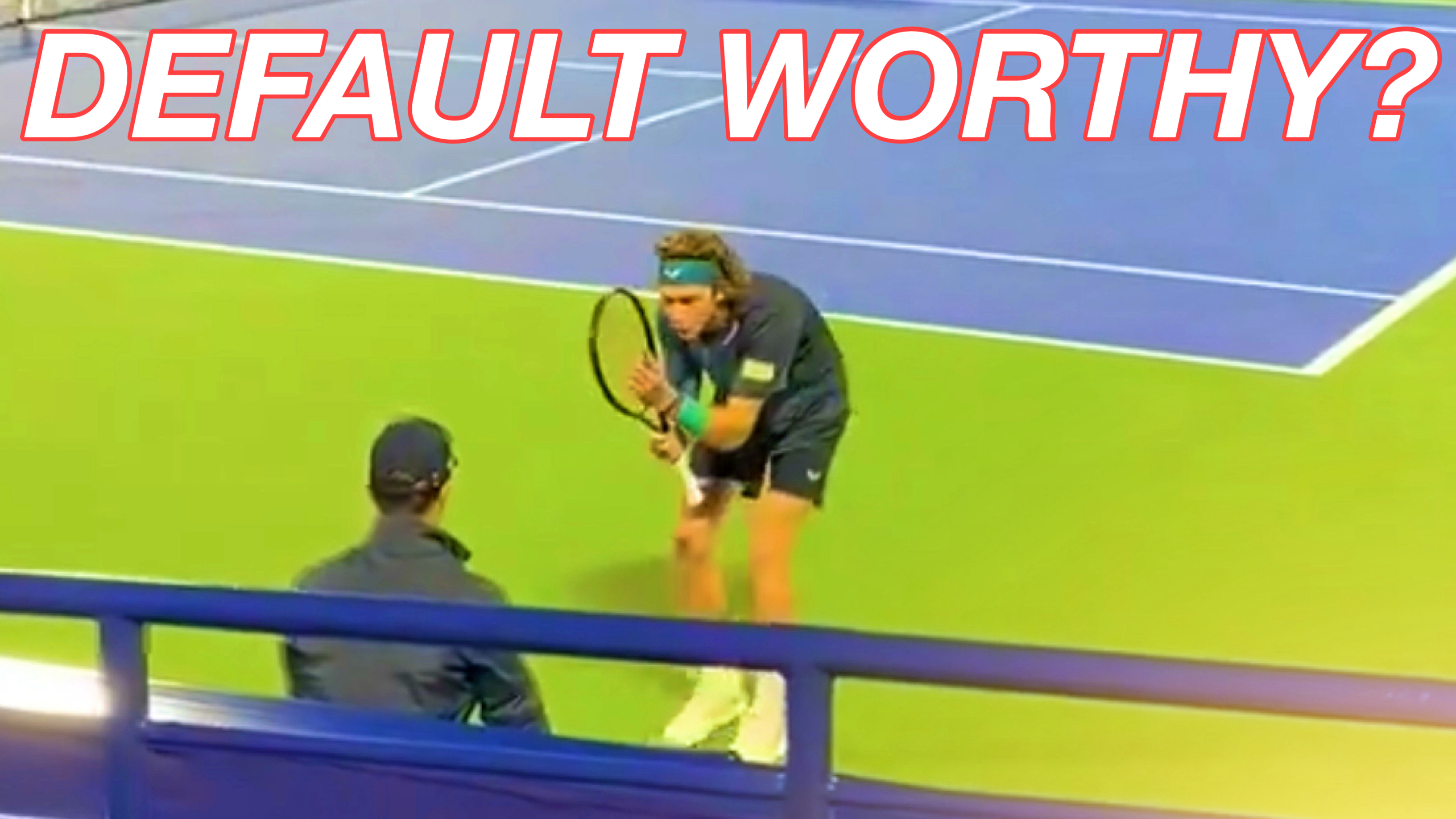 Was the Rublev Default in Dubai Unfair?