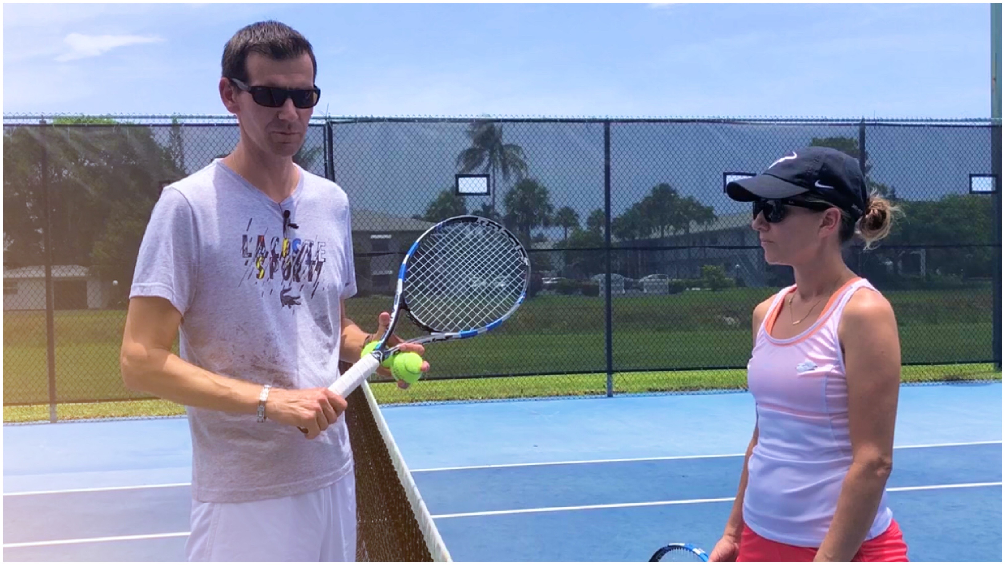 Beginner Forehand Lesson Tricia