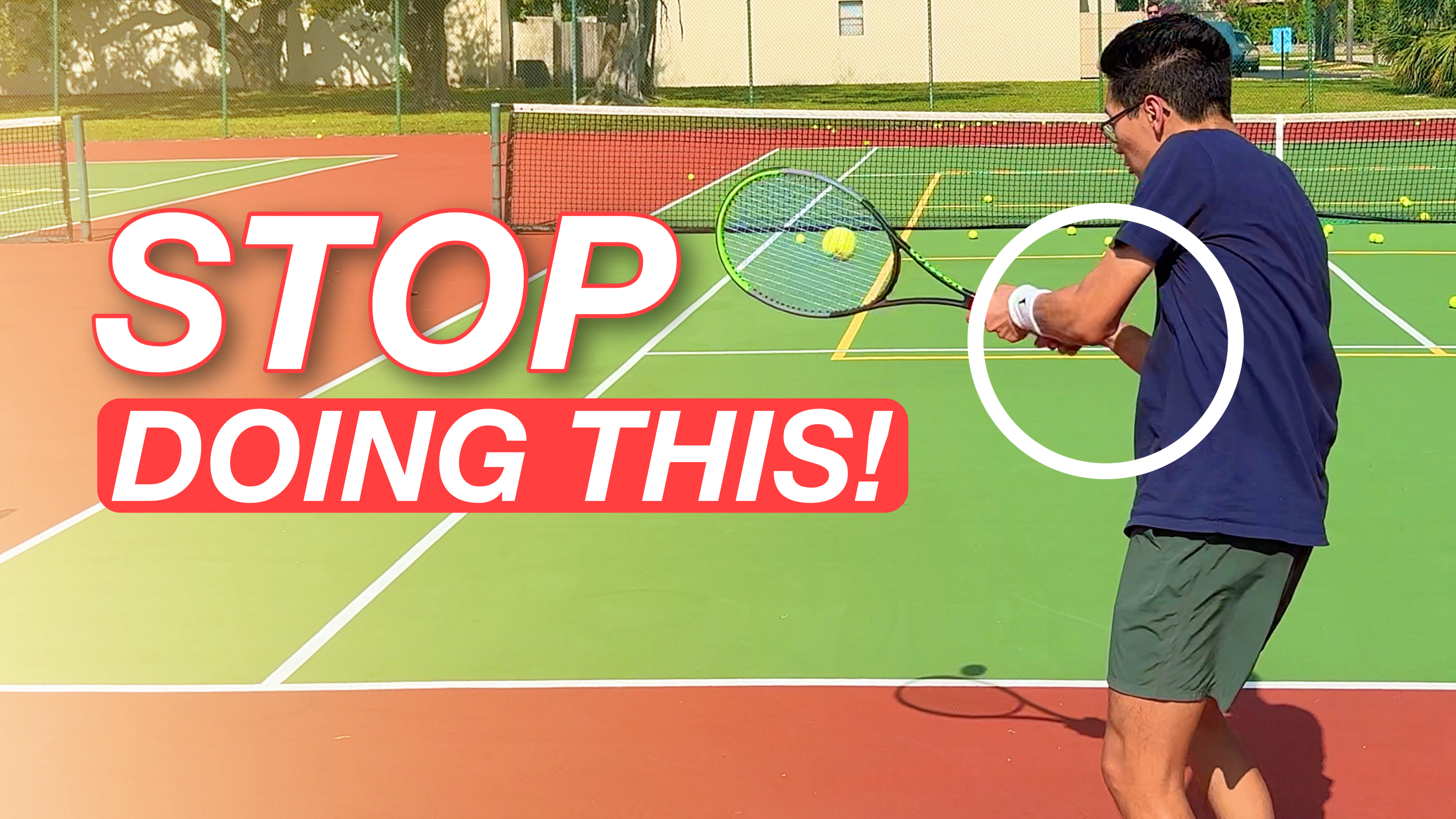 How to Fix Tentative Two-Handed Backhands