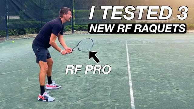 Testing the New Wilson RF Racquets