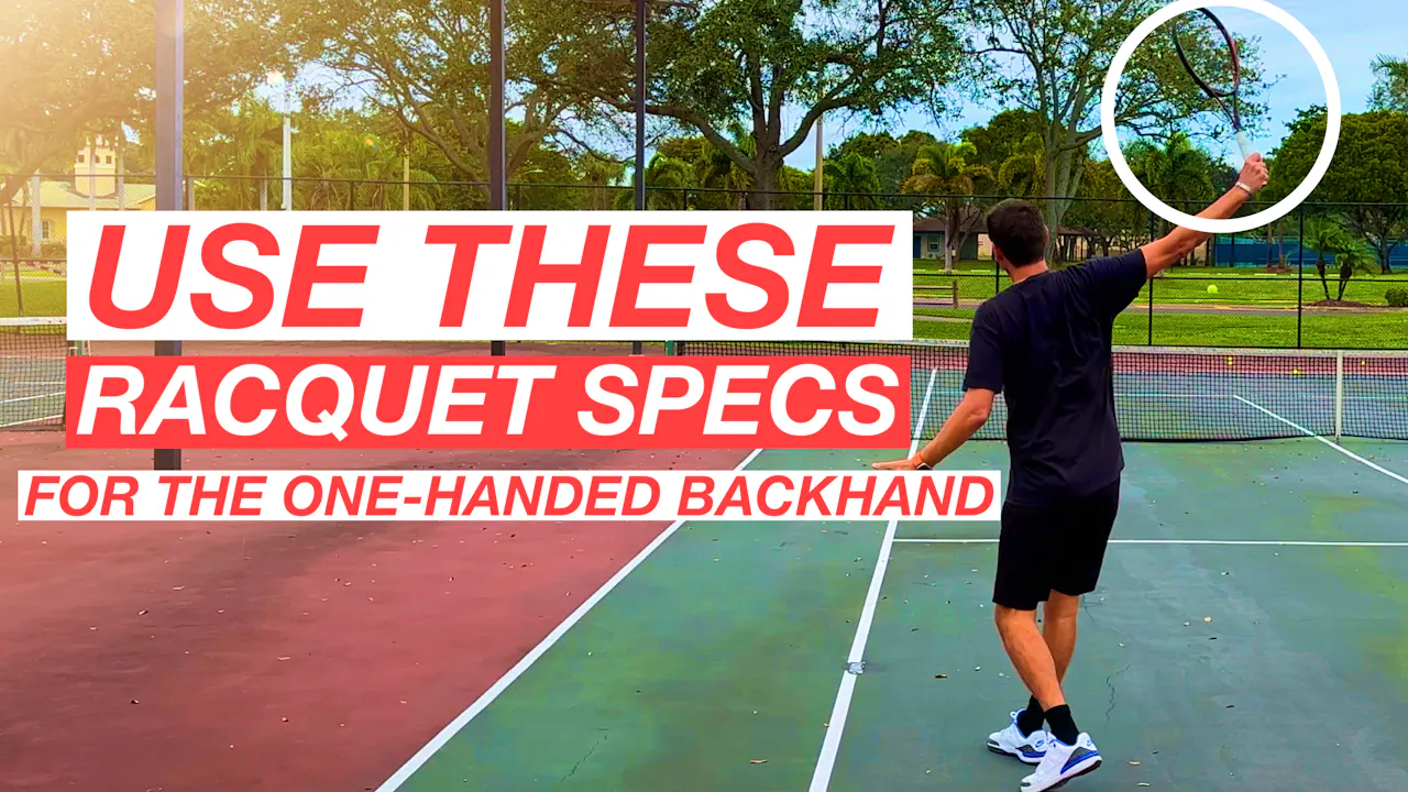 Best Racquets for the One-Handed Backhand - Released YouTube Videos ...