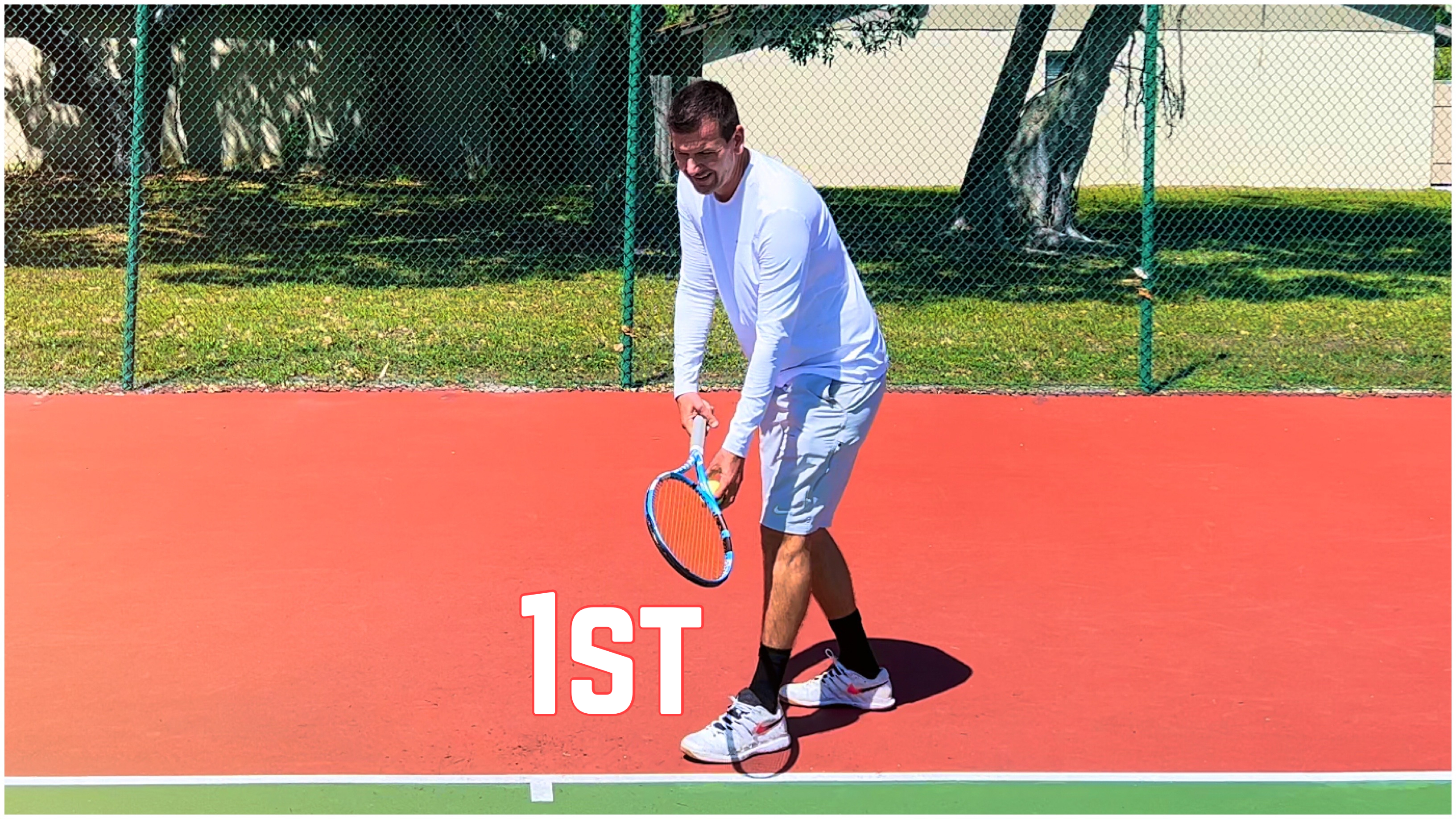 Be Predictable on First Serve