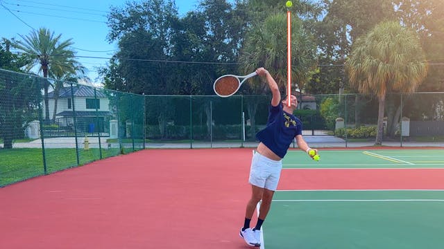 Body Underneath the Ball on Flat & Slice