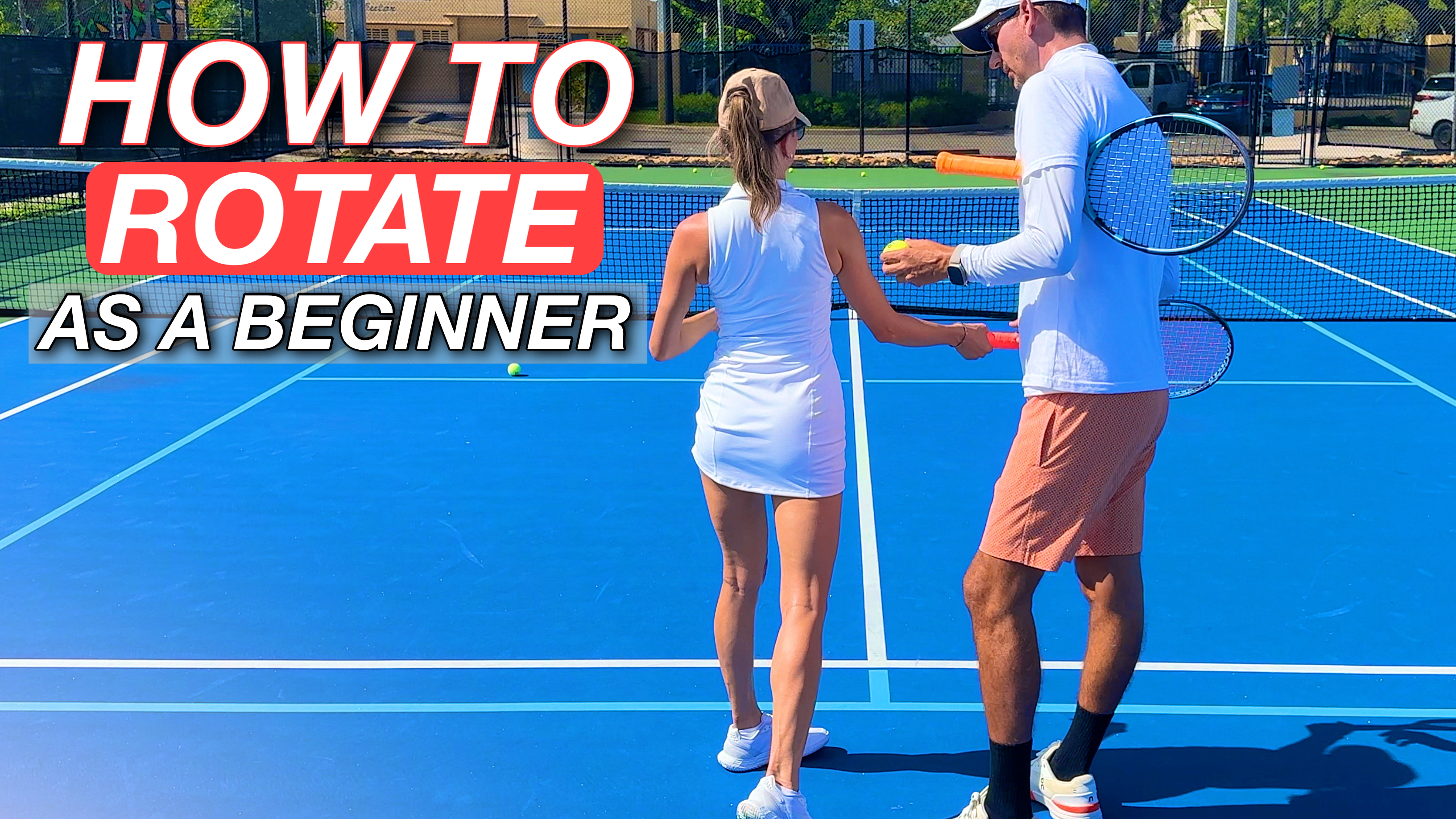 How to Rotate on Forehand & Two-Handed Backhand as a Beginner