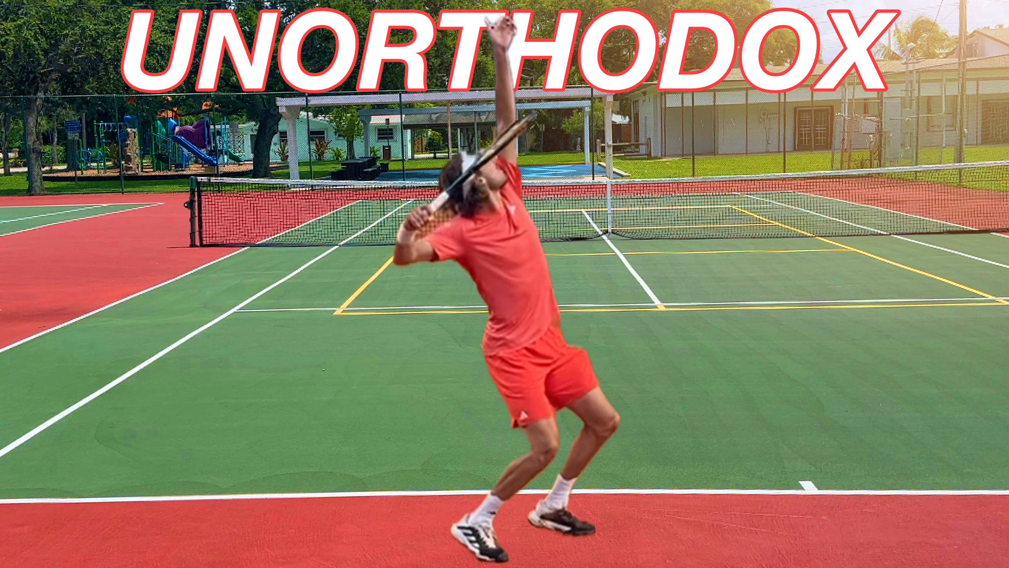 Tsitsipas Unorthodox Serve Technique