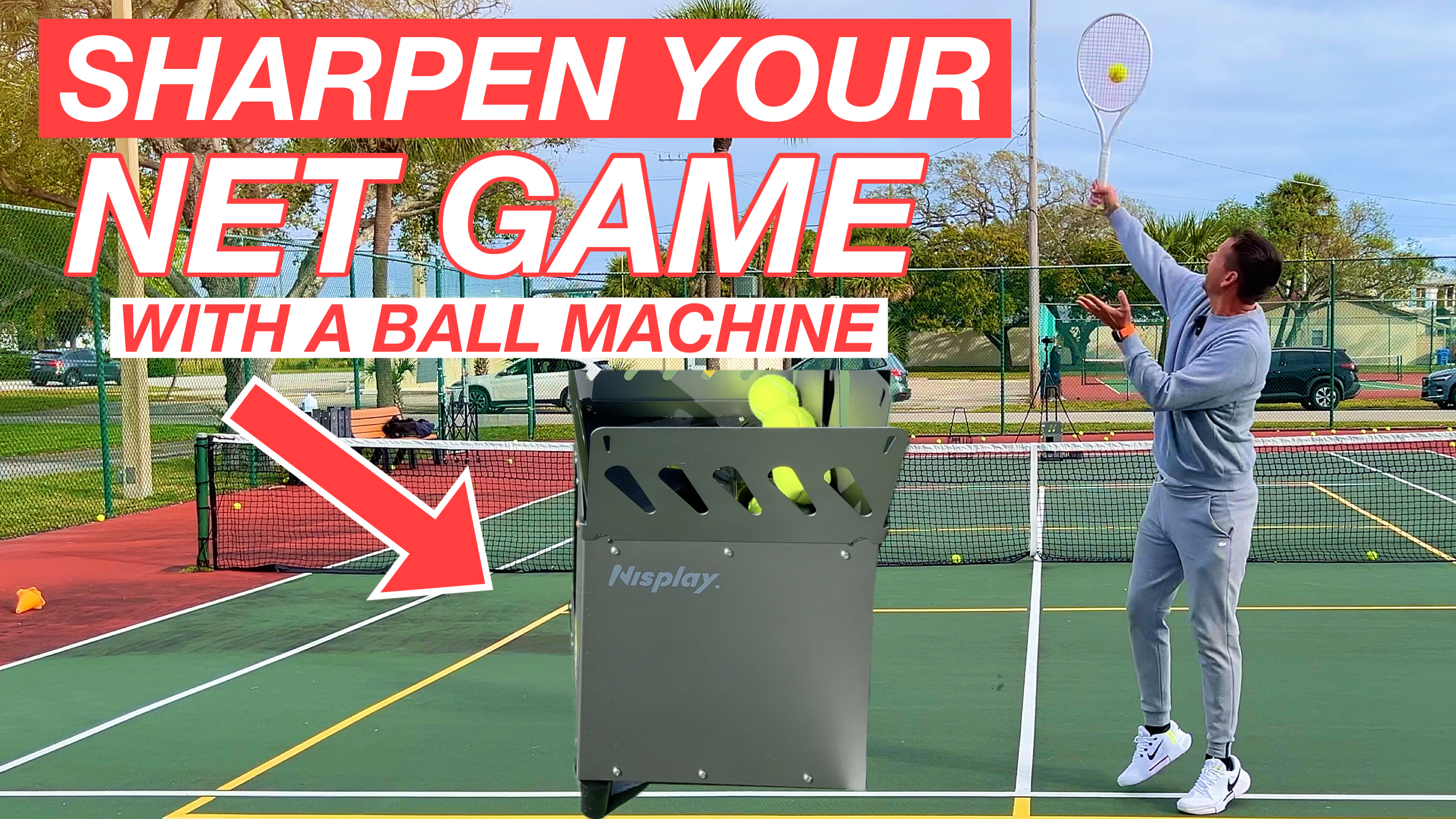 Improve Your Net Game With a Ball Machine