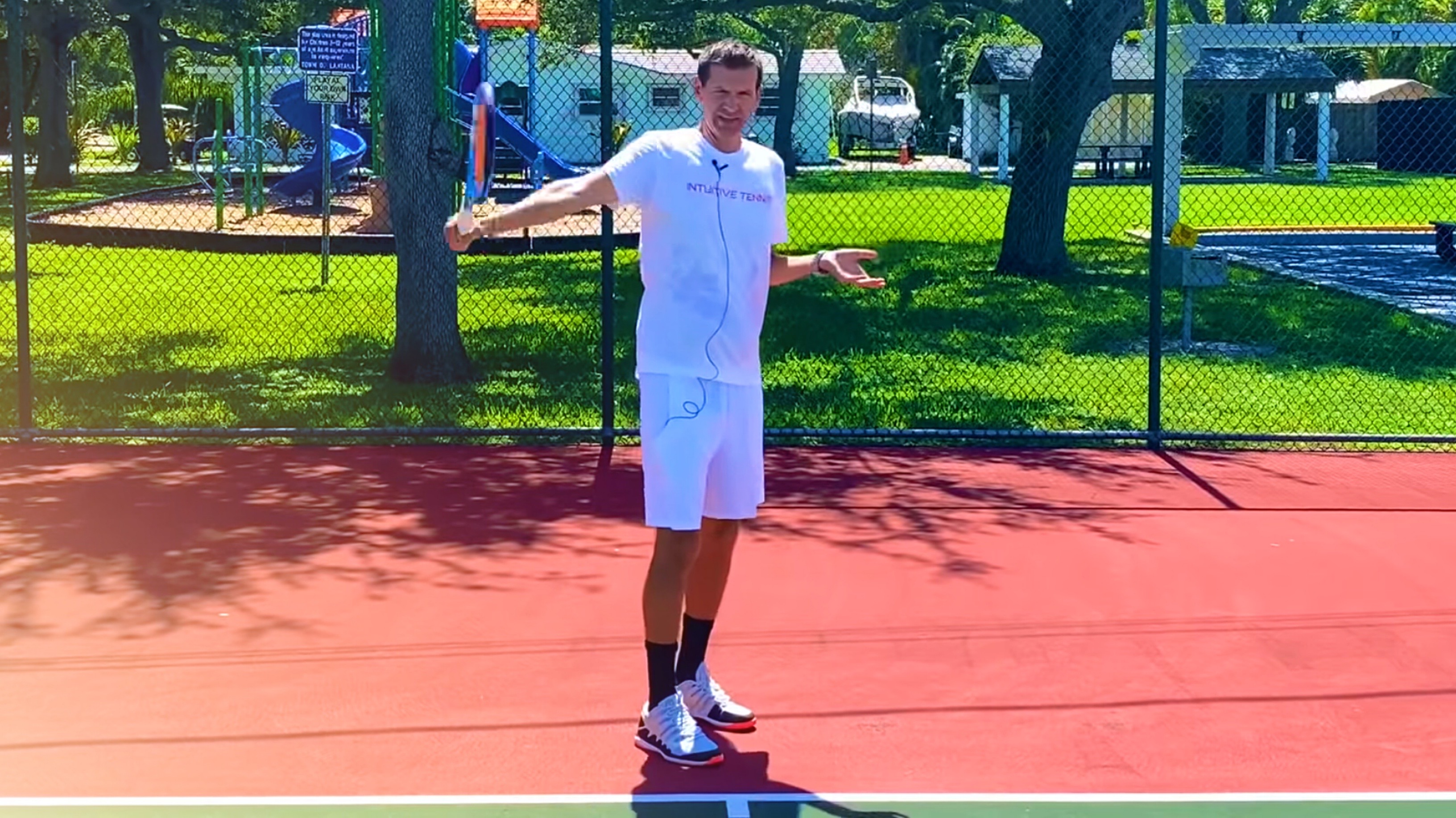 How to Hit the High One-Handed Backhand