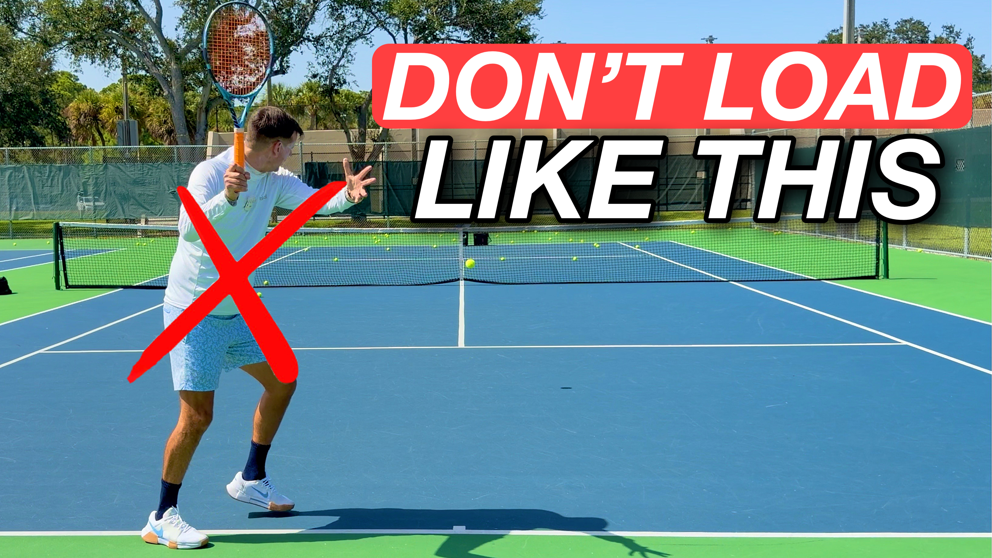Load Your Forehand Correctly to Maximize Power