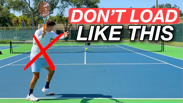Load Your Forehand Correctly to Maxim...