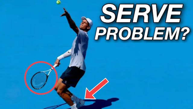 Does Sinner Have a Serve Problem?