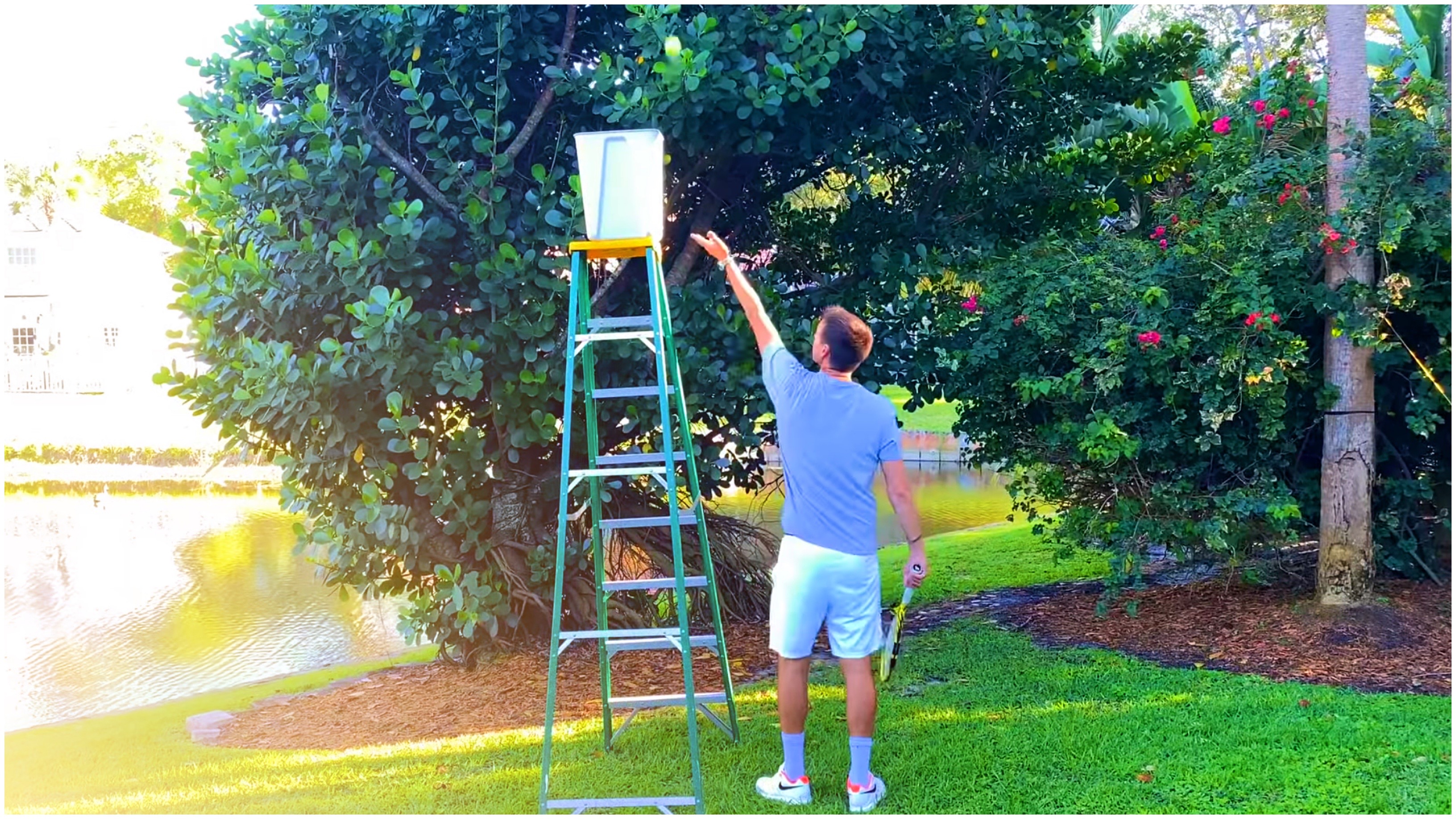 Improve Your Serve Toss at Home