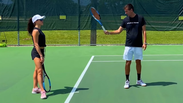 Modern Forehand Lesson with Anna