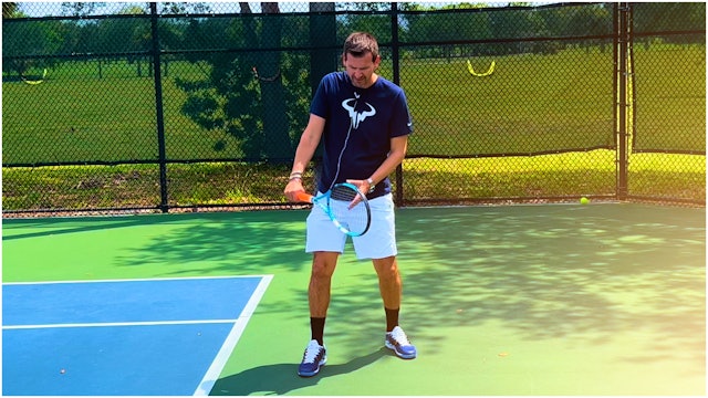 Non-Dominant Hand Positioning on the One-Handed Backhand