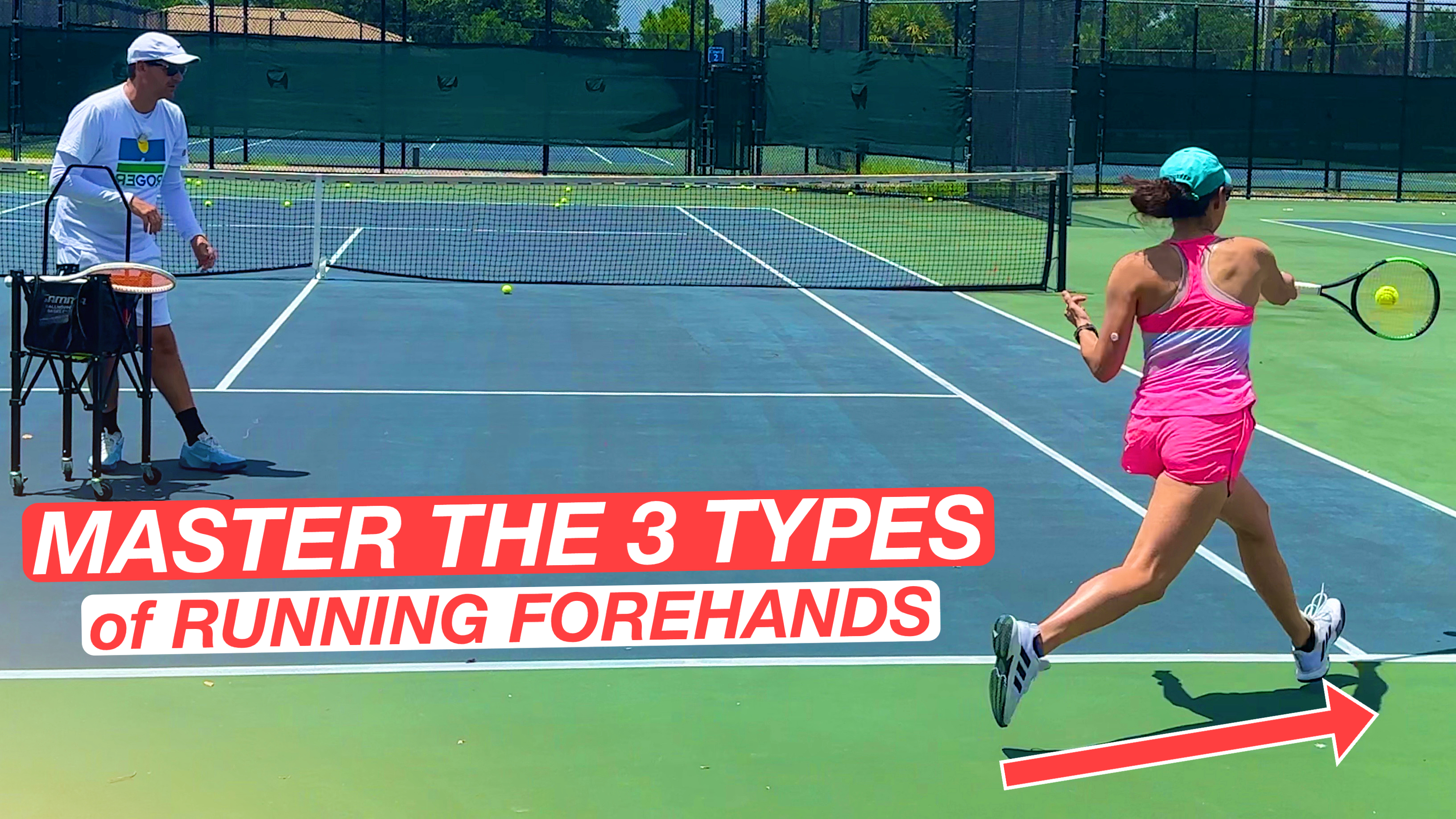 How to Master Three Types of Running Forehands