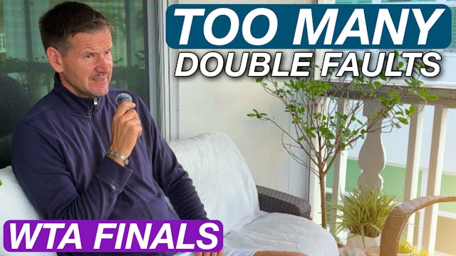 Gauff Struggles with Double Faults in...