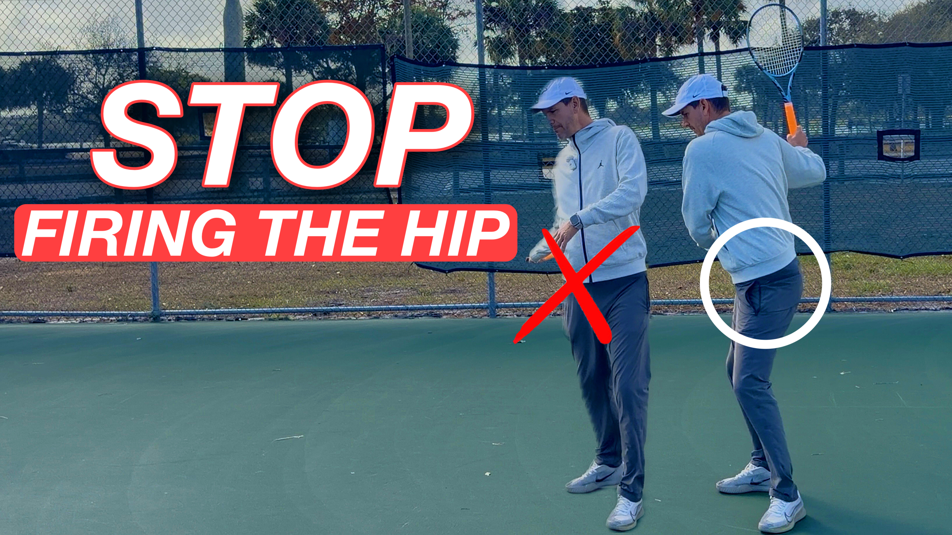 Role of the Hips on the Forehand, 1H & 2H Backhands and the Serve