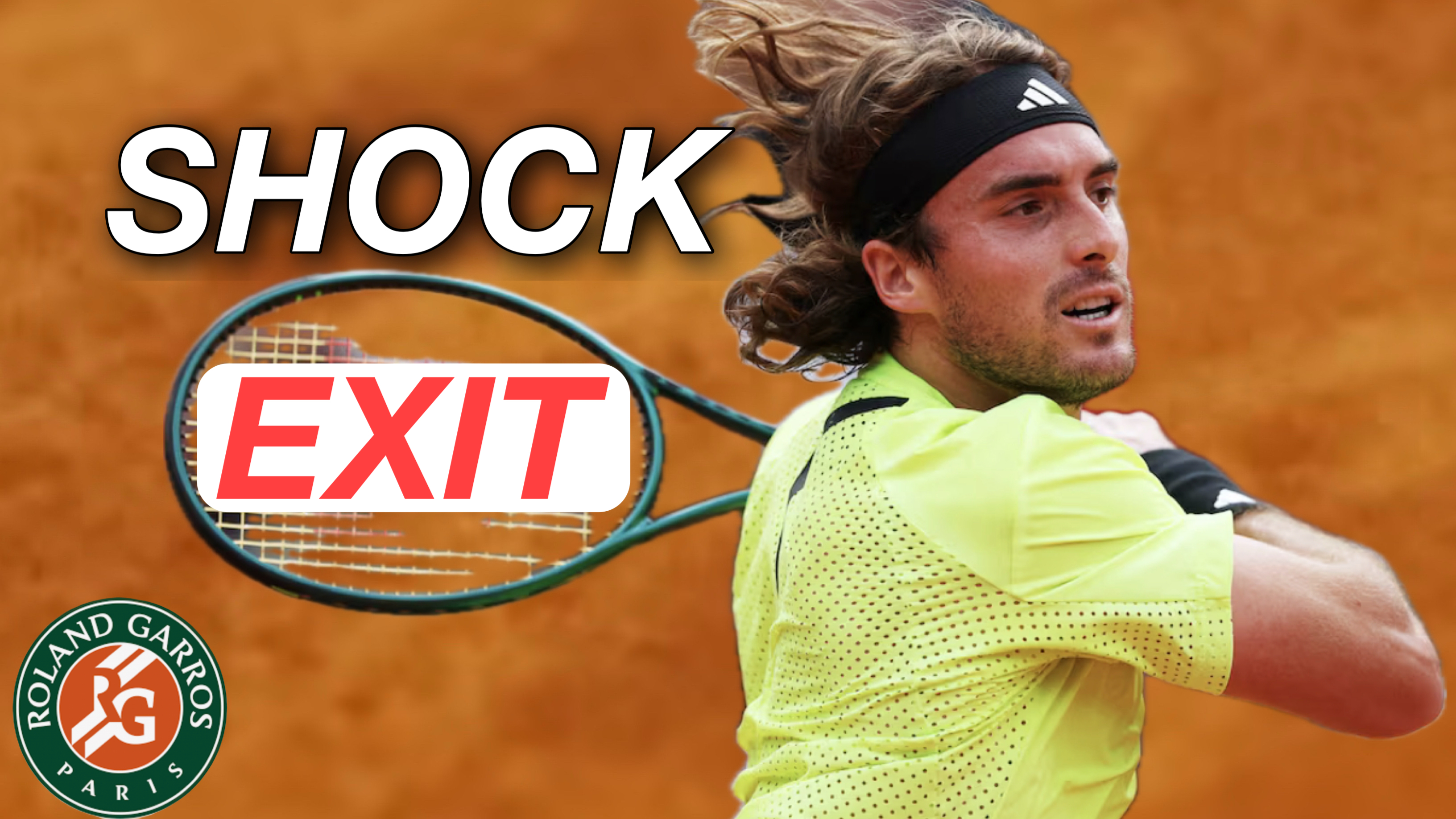 Tsitsipas Out in 2nd Round of Roland Garros