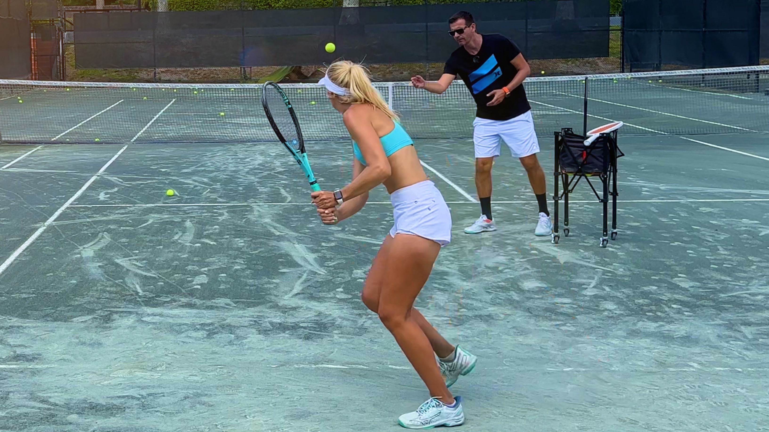 Two-Handed Backhand Finish & Slice Fix