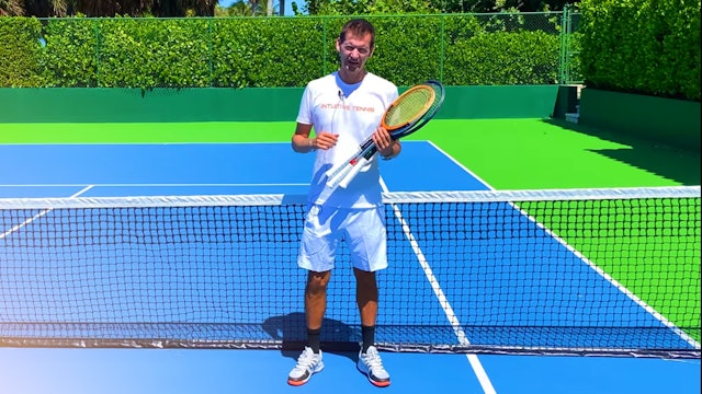 Testing Old Racquets