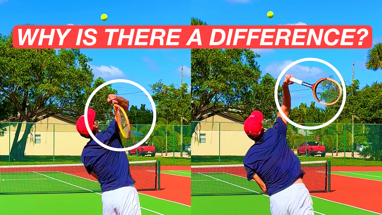 Tennis Serve Racquet Lag Explained - Intuitive Tennis
