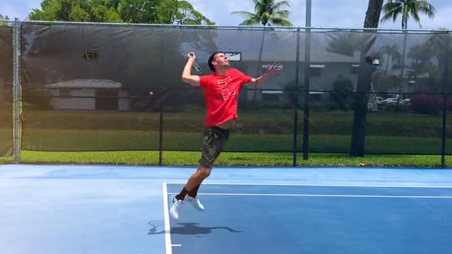 Tennis Volleyball Serve