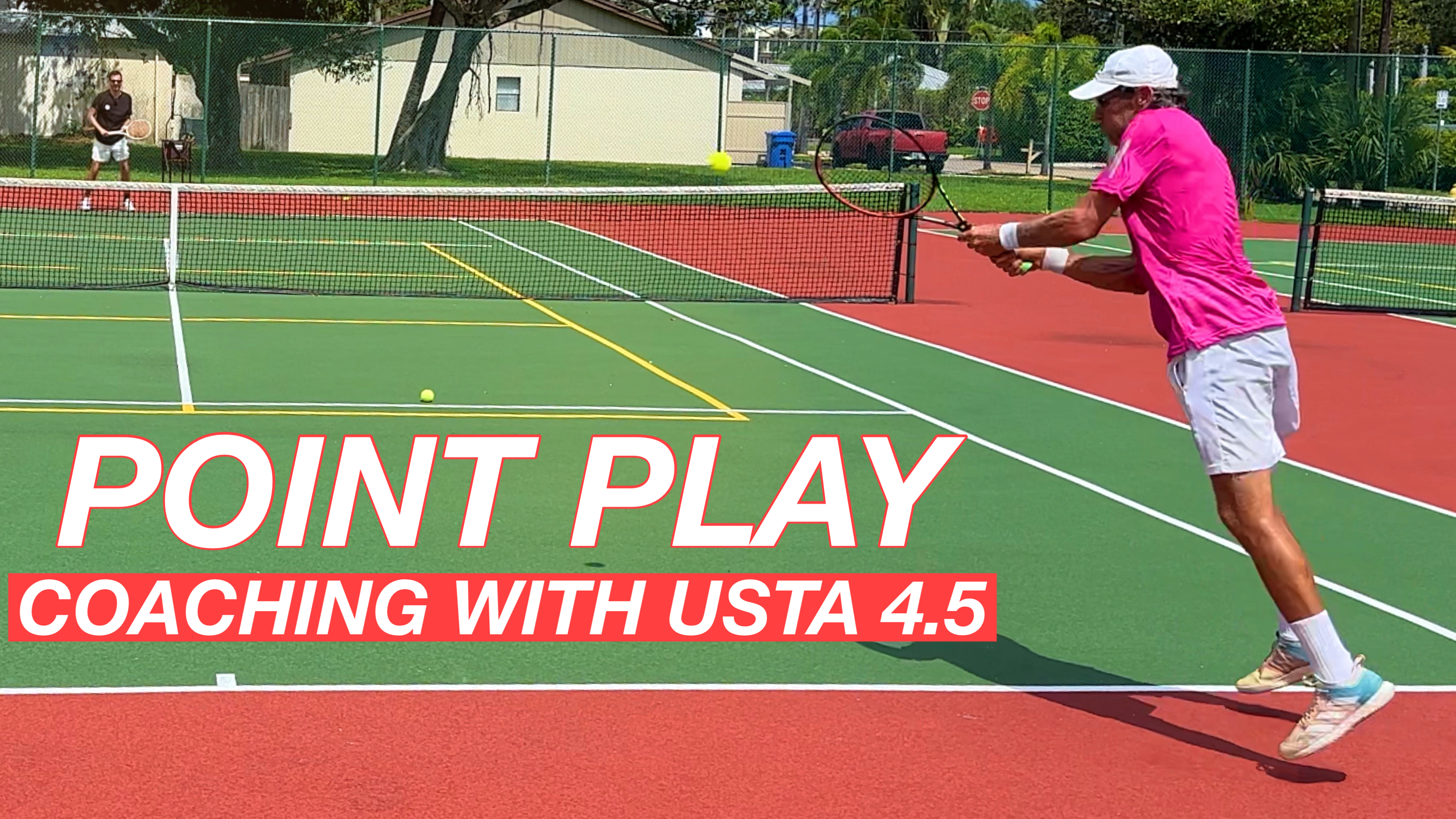 Point Play Coaching with 4.5 NTRP Player Robert
