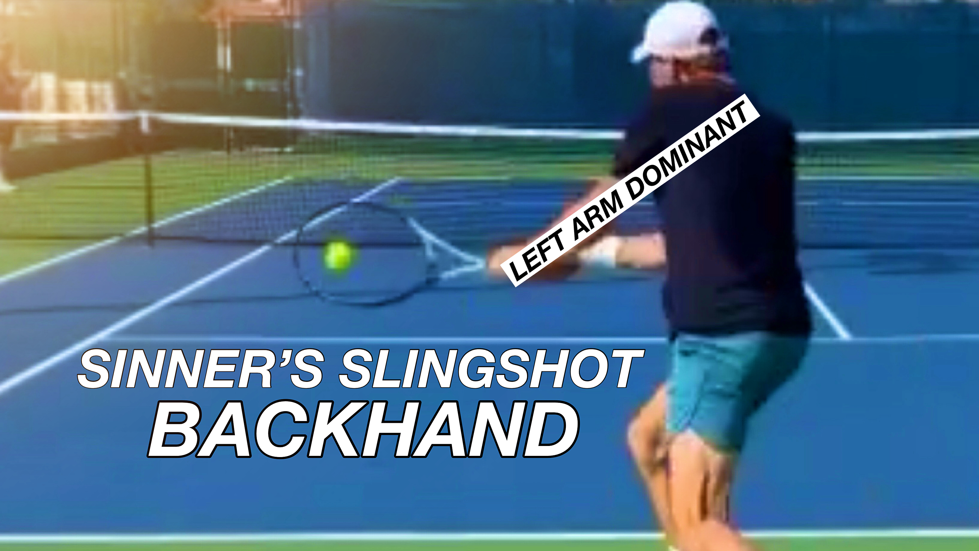 Sinner’s Slingshot Two-Handed Backhand