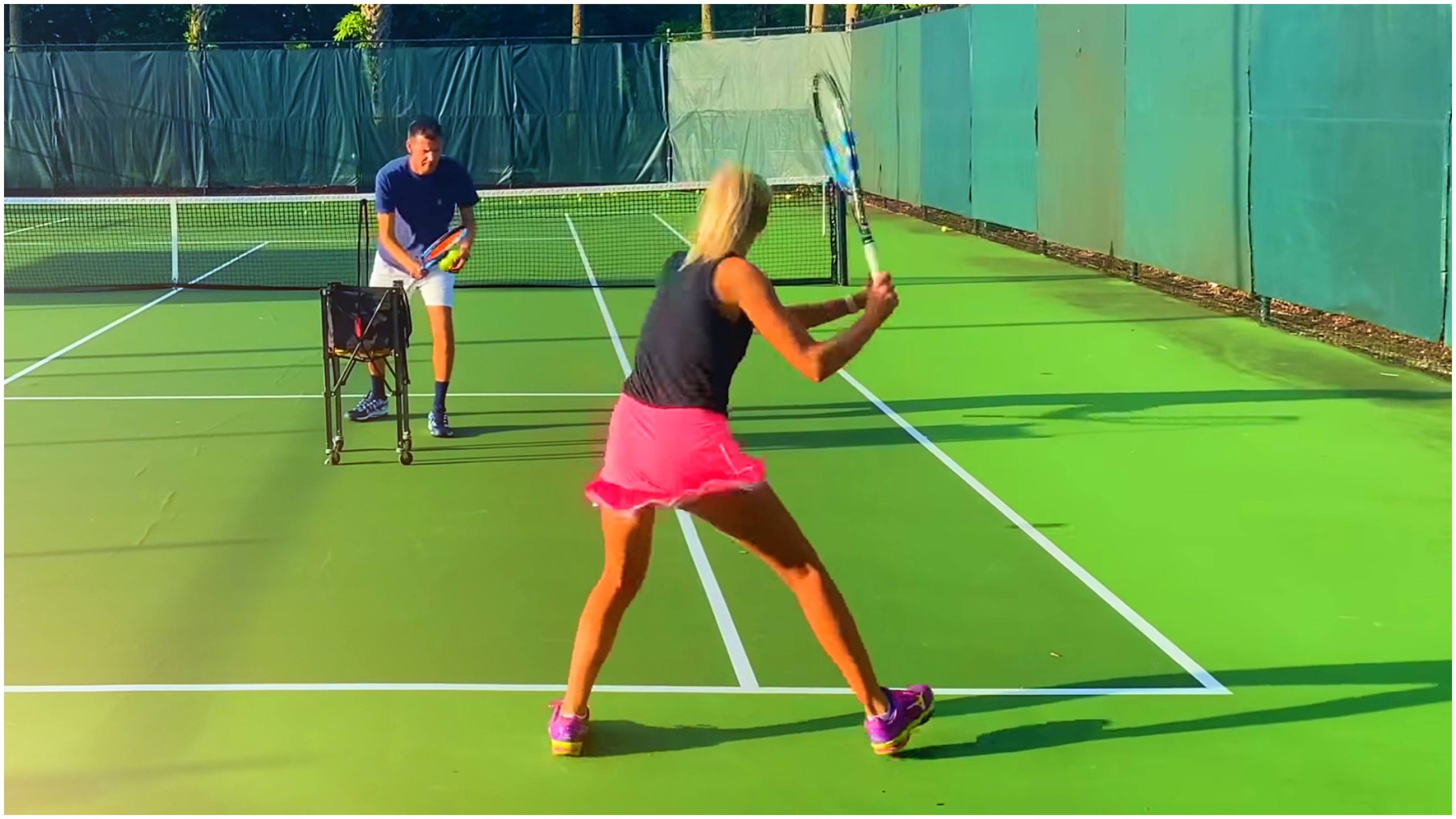 Return Drills with Ema