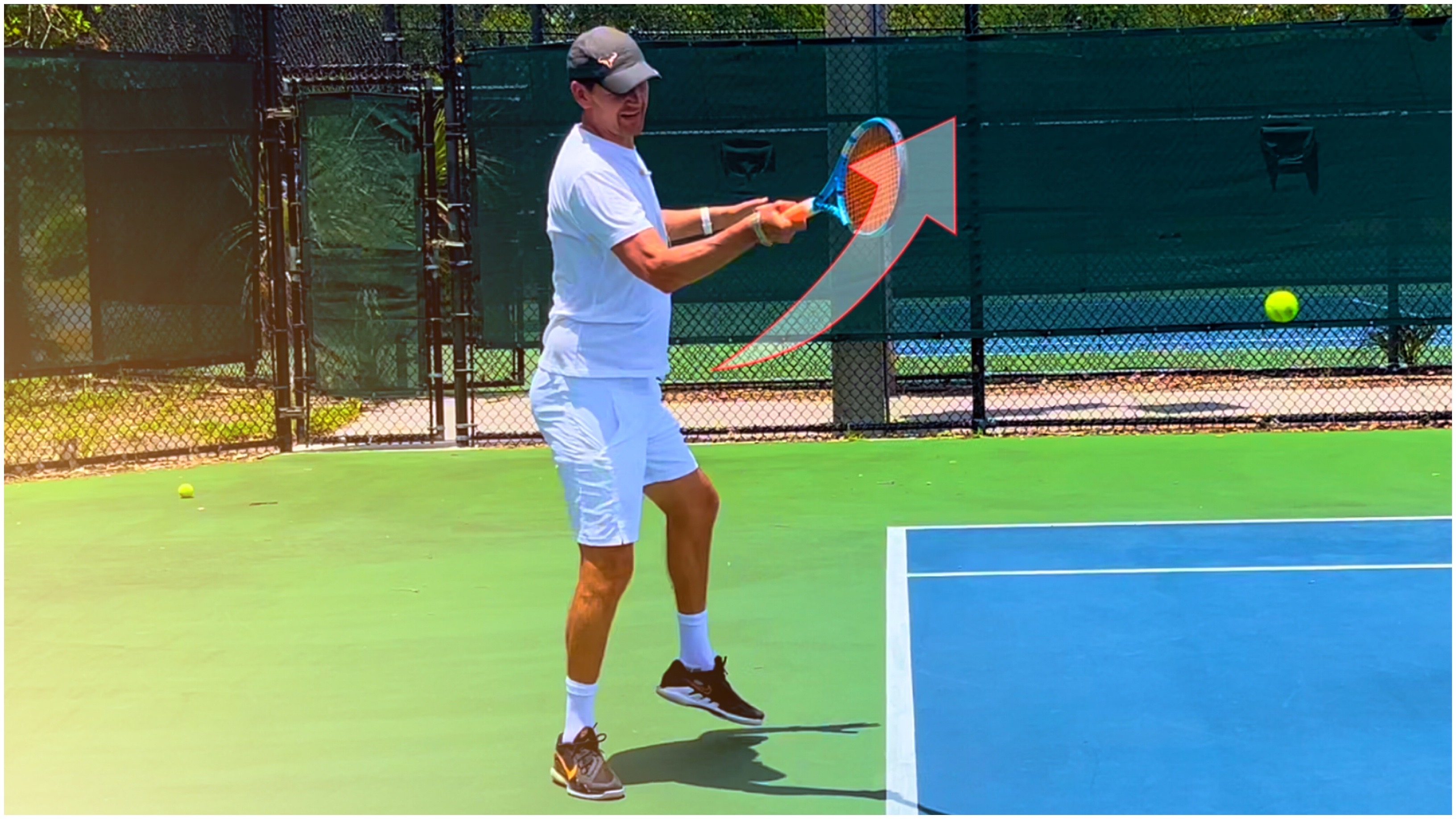 Forehand Swing Path