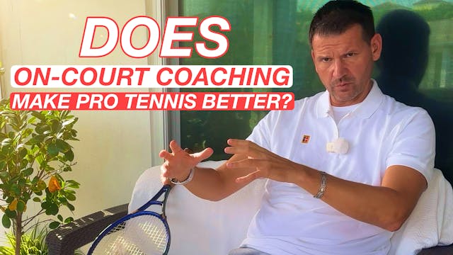 Does On-Court Coaching Make Pro Tenni...