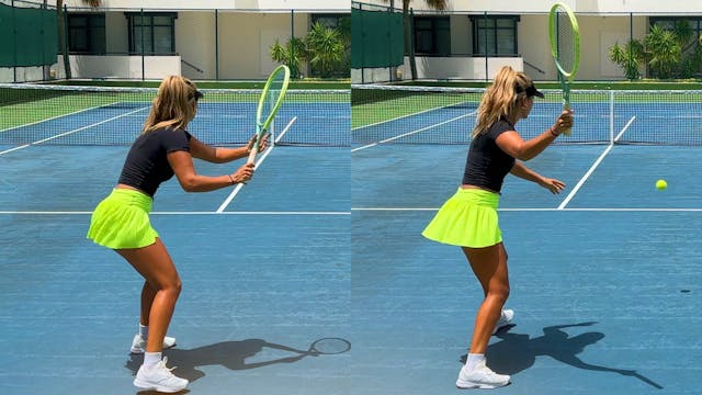 Forehand & Backhand Drop Shot Progres...