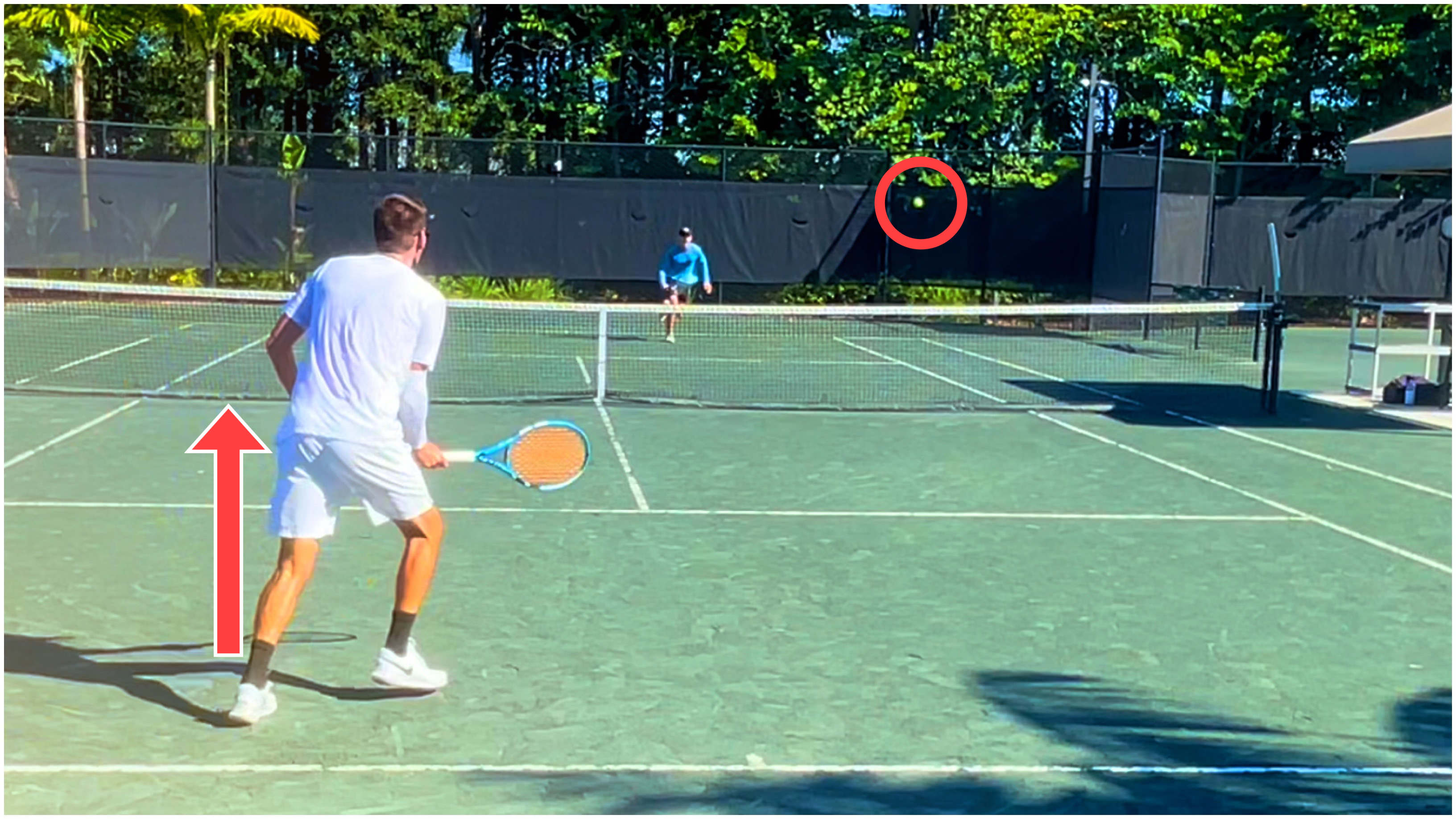 Anticipate When Hitting Drop Shots