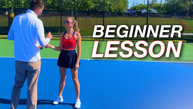 Beginner Forehand, Two-Handed Backhan...