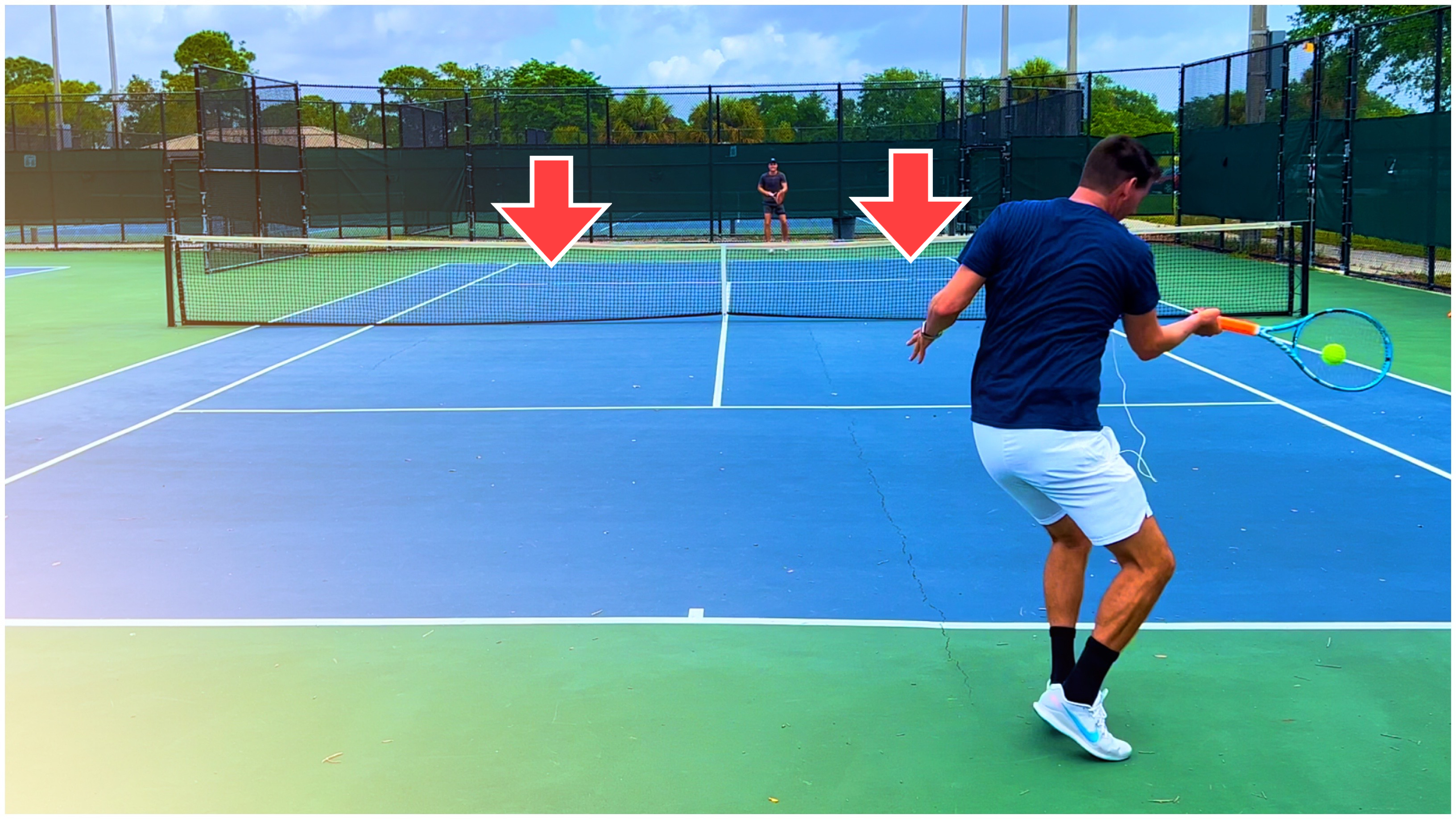 Cross Court vs Down the Line