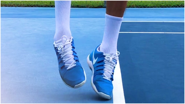 Serve Footwork Inside the Intuitive Zone (Isner Serve Analysis)
