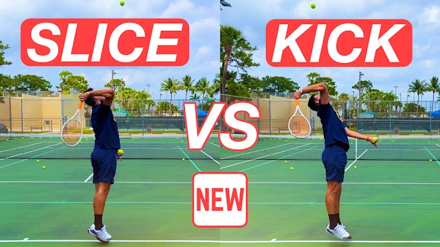Copy These Progressions to Develop Kick & Slice Serve Fundamentals Intuitively