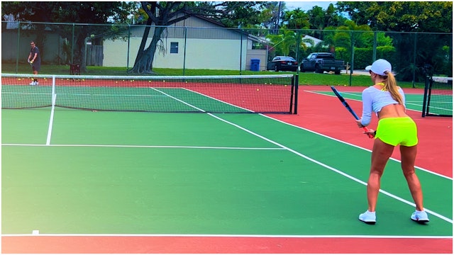 Point Play Coaching with Anna | Working on Return of Serve