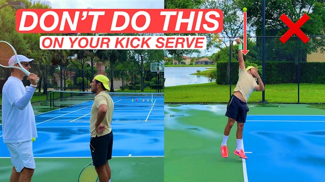 Improving Shamir's Second Serve Toss