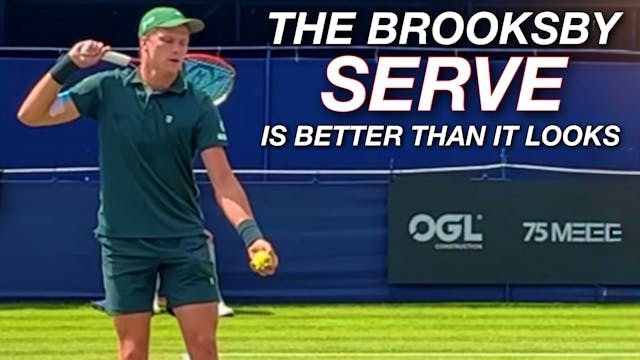 Jenson Brooksby Serve Analysis 
