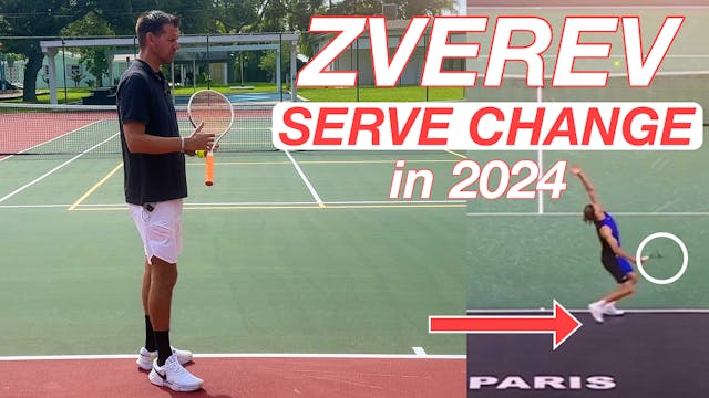 How Zverev Changed & Improved His Ser...